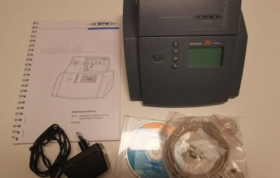 Fotometro ricondizionato WTW photoLab S6 s/n 11130356 Fotometro ricondizionato WTW photoLab S6 s/n 11130356